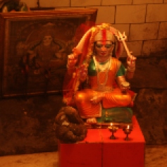 A Hindu Deity - Mahakal Temple